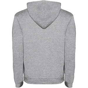 Urban kids hoodie, grey with black details, 9/10 years