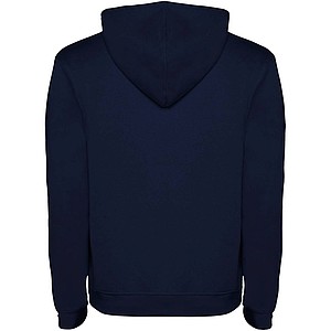 Urban kids hoodie, navy with grey details, 9/10 years