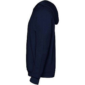 Urban kids hoodie, navy with grey details, 9/10 years