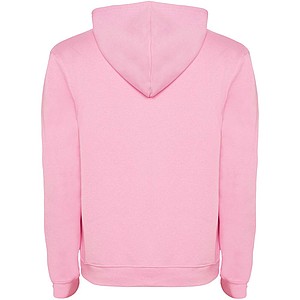 Urban kids hoodie, pink with grey details, 5/6 years