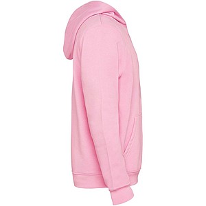 Urban kids hoodie, pink with grey details, 5/6 years
