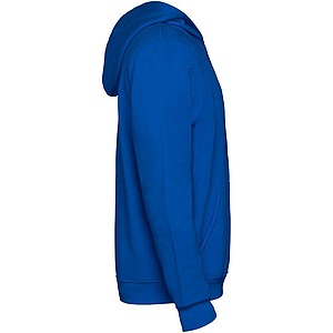Urban kids hoodie, roayl blue with white details, 5/6 years