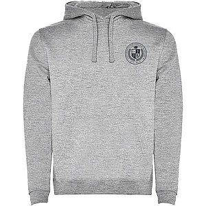 Urban mens hoodie, grey, L