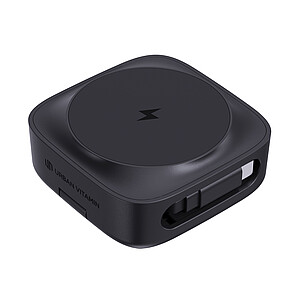 Urban Vitamin Goleta 2-in-1 15W magnetic wireless charger, black