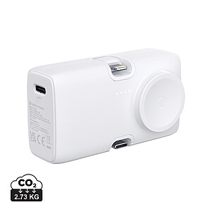 Urban Vitamin San Diego RCS rplastic 20W PD powerbank, white