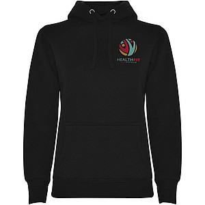 Urban womens hoodie, black, 2XL