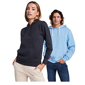 Urban womens hoodie, grey with black details, M