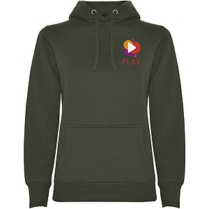 Urban womens hoodie, khaki, S