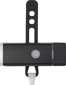 USB-charged COB bicycle light.