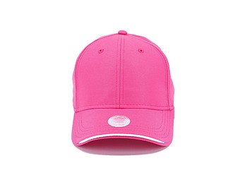 Uv protection cap, fuchsia+white