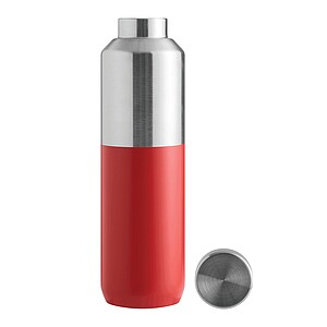Vacuum drinking bottle 600 ml, red