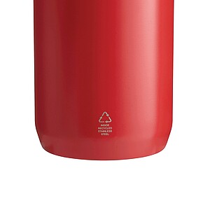 Vacuum drinking bottle 600 ml, red