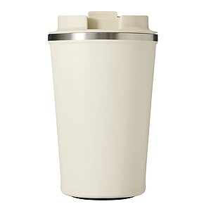 Vacuum insulated drinking bottle 350 ml, beige