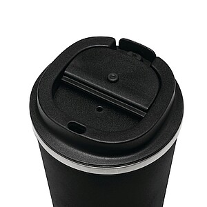 Vacuum insulated drinking bottle 350 ml, black