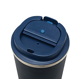 Vacuum insulated drinking bottle 350 ml, navy blue