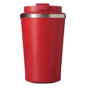 Vacuum insulated drinking bottle 350 ml, red