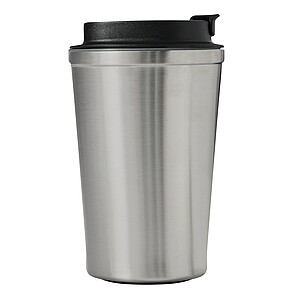 Vacuum insulated drinking bottle 350 ml, silver