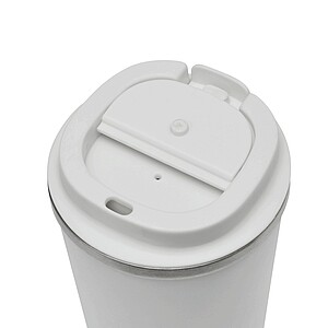 Vacuum insulated drinking bottle 350 ml, white