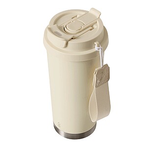 Vacuum insulated drinking bottle 500 ml, beige