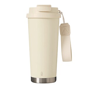 Vacuum insulated drinking bottle 500 ml, beige