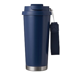 Vacuum insulated drinking bottle 500 ml, navy blue