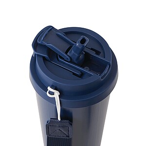 Vacuum insulated drinking bottle 500 ml, navy blue