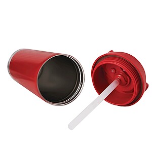 Vacuum insulated drinking bottle 500 ml, red