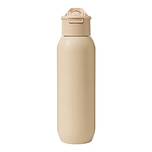 Vacuum insulated drinking bottle 600 ml, beige