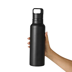 Vacuum insulated drinking bottle 750 ml, black