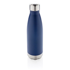 Vacuum insulated stainless steel bottle,blue