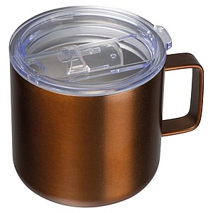 Vacuum stainless steel drinking cup