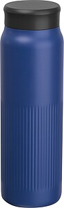 Vacuum stainless steel thermo flask, 700 ml, navy heather