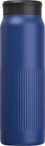 Vacuum stainless steel thermo flask, 700 ml, navy heather