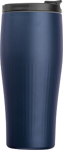 Vacuum stainless steel thermo mug, 500 ml, navy heather