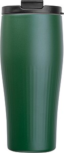 Vacuum stainless steel thermo mug, 500 ml, olive