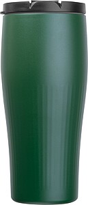 Vacuum stainless steel thermo mug, 500 ml, olive