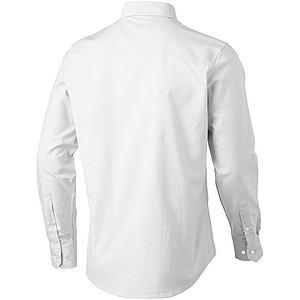 Vaillant long sleeve mens oxford shirt, white, L