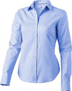 Vaillant long sleeve womens oxford shirt, light blue, L