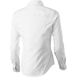 Vaillant long sleeve womens oxford shirt, white, L