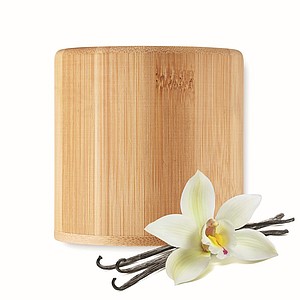 Vanilla fragrance plant based wax candle