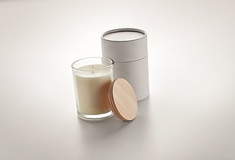 Vanilla fragranced candle