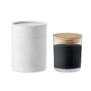Vanilla fragranced wax candle 120gr