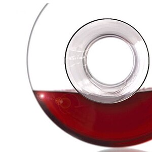 VANILLA SEASON AKAROA Glass wine decanter, 1.5 l, Czech