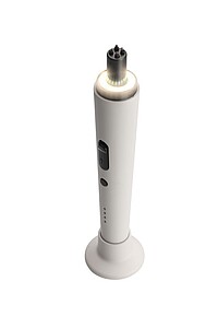 VANILLA SEASON HIKARI Rechargeable lighter, white