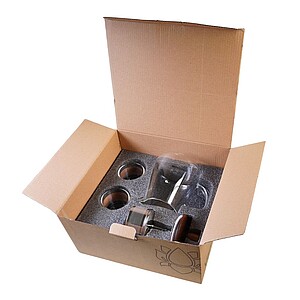 VANILLA SEASON MIURA Set of teapot and 2 glasses
