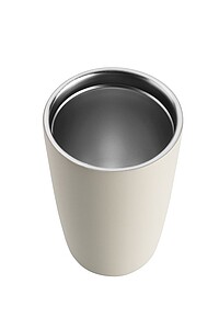 VANILLA SEASON NAKAI Elegant double walled thermo mug, 350 ml, beige