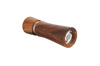 VANILLA SEASON SABARI Elegant salt and pepper mill set with a stand