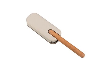 VANILLA SEASON SARIKOY Practical clothes cleaning brush, beige