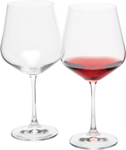 VANILLA SEASON WANAKA 2 - Set of two red wine glasses