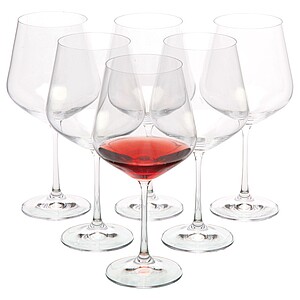 VANILLA SEASON WANAKA 6 Set of six red wine glasses, 570 ml